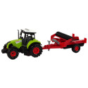 Traktor Z Kultywatorem Dla Dzieci Światła Dźwięki Zielony