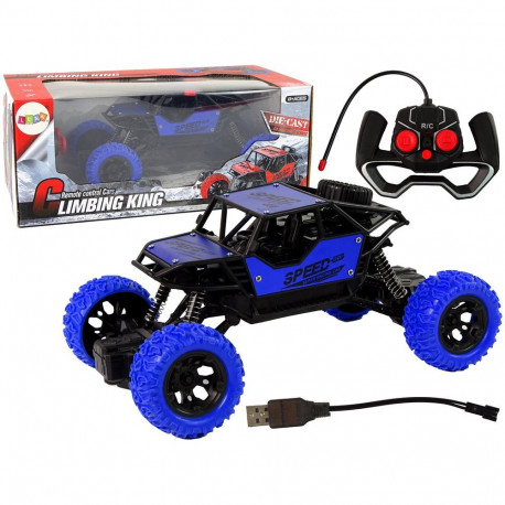 puldiauto maastik R/C 1:18 sinine