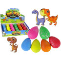 Wykluwające się Magiczne Jajko Dinozaura Rosnące 6 cm Kolory Wykluwające się Magiczne Jajko Dinozaura Rosnące 6 cm Kolory
