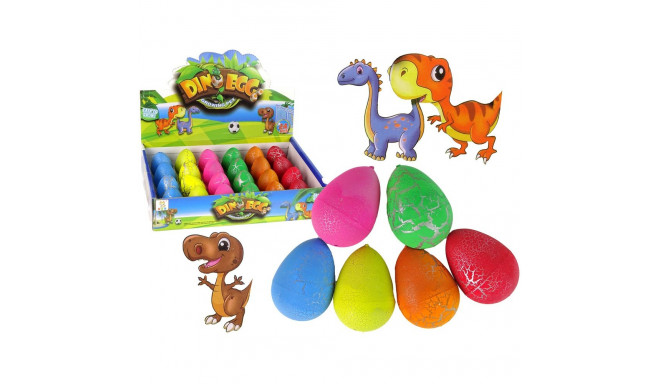 Wykluwające się Magiczne Jajko Dinozaura Rosnące 6 cm Kolory