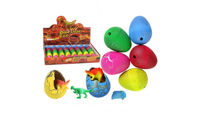 Wykluwające się Magiczne Jajko Dinozaura Rosnące 4 cm Kolory