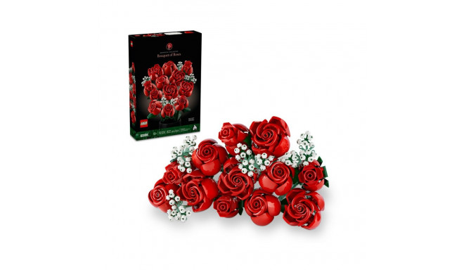 Klocki LEGO ICONS Bukiet Róż 822 Elementy 10328