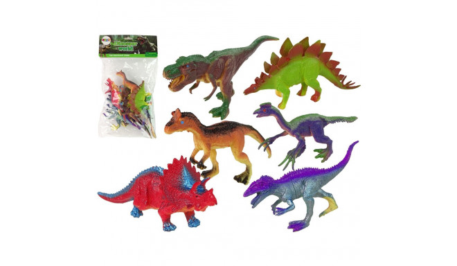 figuurid dinosaurused värvilised 6 tükki