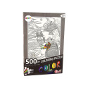 Puzzle Do Kolorowania 500 Elementów Ryby Ocean