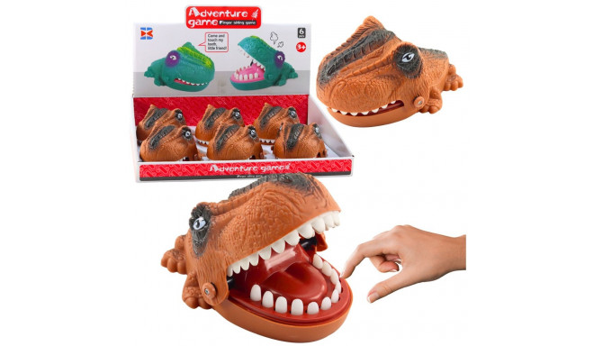 Gra Zręcznościowa Gryzący Atakujący Dinozaur Brązowy