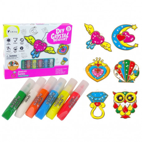 witraże ripatsid värvimiseks kuivav värv ehtekunst 6 tk