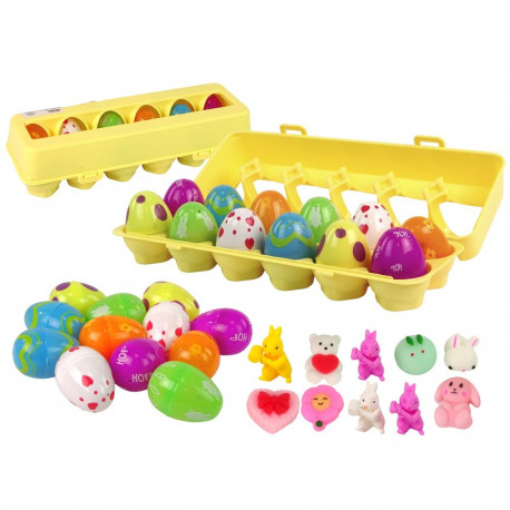 lihavõttemunade fidget-mänguasjade komplekt 12 tk