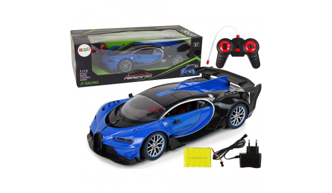 suur sportauto R/C 1:12 pult akuga kaugjuhitav