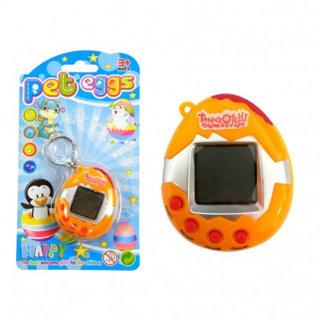 Tamagotchi elektrooniline lemmikloomamäng munas, oranž