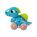 Dinozaur Na Kółkach Niebieski Figurka Spinosaurus