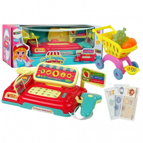 kassa ostukäru skanner patareidega