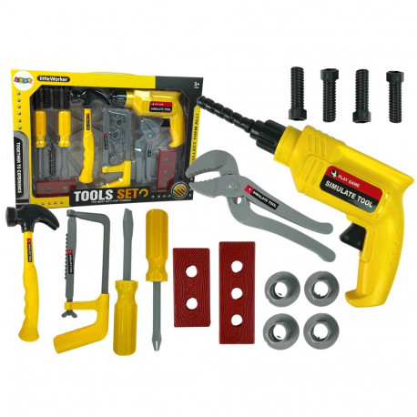 Zestaw Majsterkowicza Wiertarka Młotek Śrubokręty