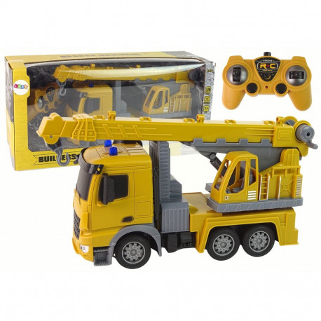 Dźwig Pojazd Budowlany 2.4G R/C Żółta 1:12