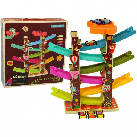 värviline autode rada liumägi puu 6 taset