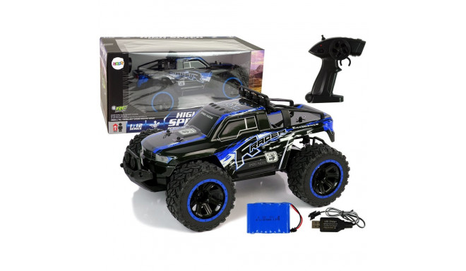 Auto terenowe off-road R/C 2.4 G amortisaatorid 1:12 sinine