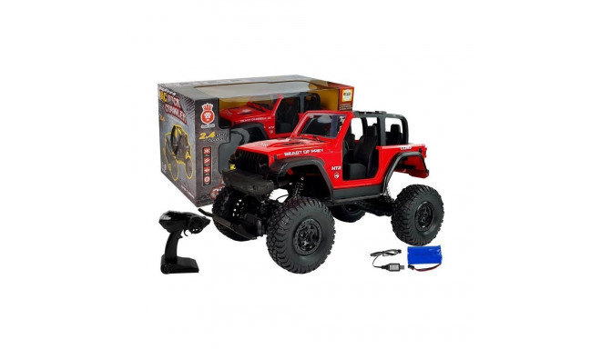 Auto Terenowe Jeep Zdalnie Sterowane 2.4G Czerwone