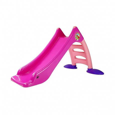 Laste liumägi 424 3-astmelise redeliga 75cm, roosa