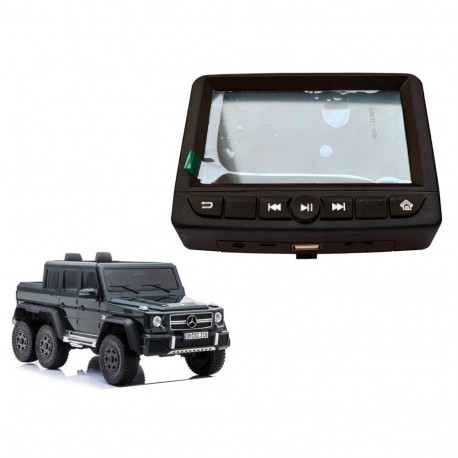 Panel LCD MP4 do Auta na akumulator Mercedes G63 SX1888