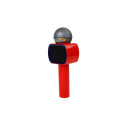 Mikrofon Dziecięcy Bezprzewodowy Karaoke Głośnik Bluetooth Czerwony
