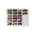 Zestaw Auta Terenowe Jeep Resoraki Różne Kolory 20 Sztuk