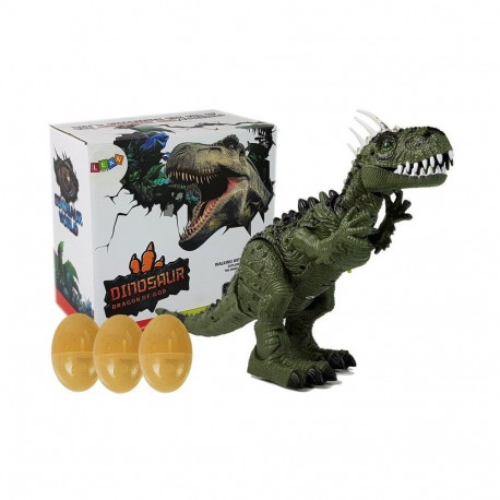 Dinozaur roheline patareidega liigub projektori ja heliga