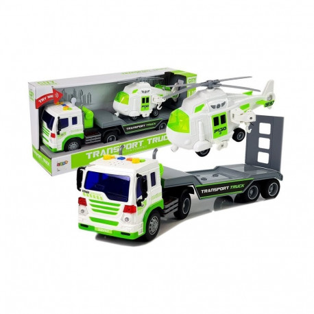 auto transporter patareidega 1:16 helikopteriga