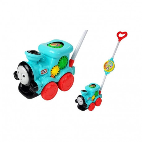 lokomotiiv Tomek lükkatav rong komplekt heliga