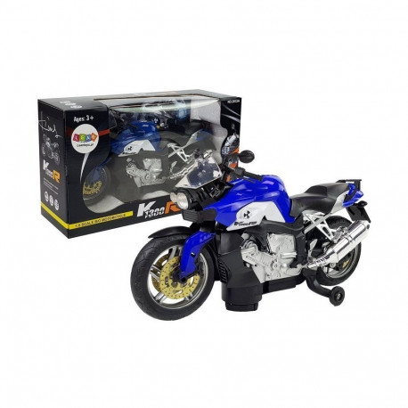 Motocykl na Baterie Niebieski