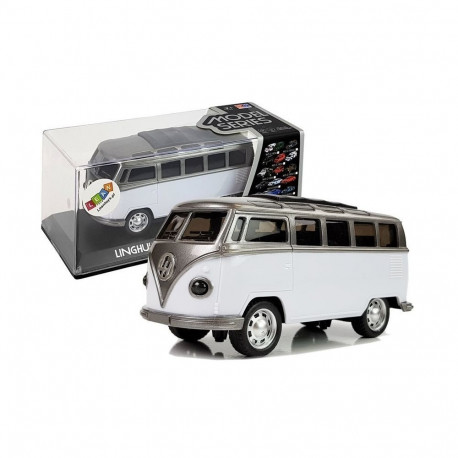 autobus resorak hõõrdejõul töötav patareidega tuled helid valge