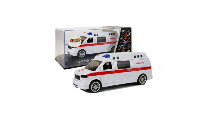 Ambulans Karetka Pogotowia z Napędem Dźwięk Syrena Światła