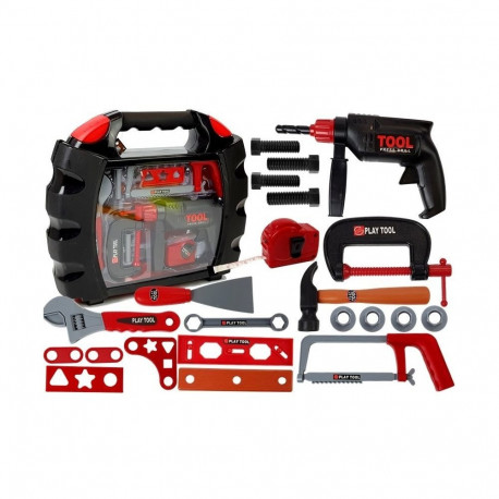 tööriistakomplekt kohvris must