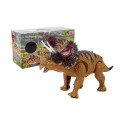 Dinozaur Triceratops Żółty Na Baterie