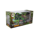 Camper z Dinozaurami Zielony