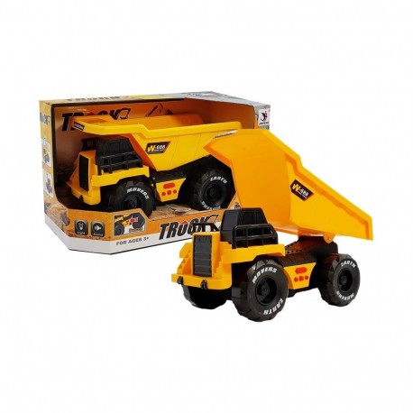 Wywrotka ciężarówka żółta