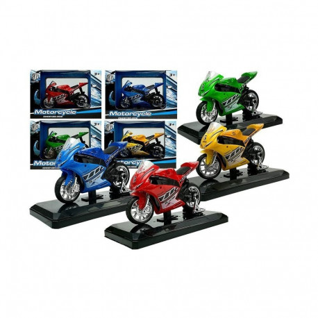 Sportowy Motocykl z Dźwiękami 1:18 4 Kolory