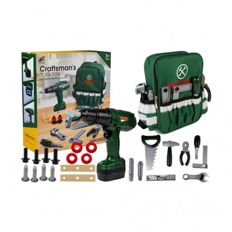 Plecak Majsterkowicza Zestaw Narzędzi Wiertarka