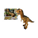 Dinozaur Tyranozaur Porusza się Ryczy Świeci Dinozaur Tyranozaur Porusza się Ryczy Świeci