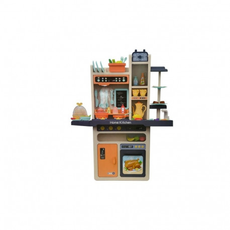 Kuchnia Dziecięca Para Światła Dźwięki Talerze Garnki Akcesoria 65 el.