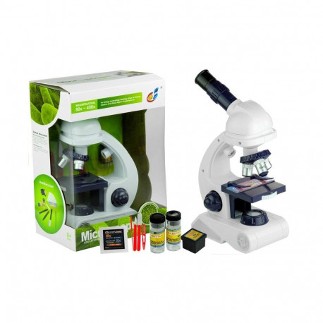 Mikroskop Dla Dzieci Akcesoria 80x 200x 450x