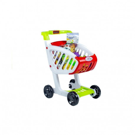 Laste ostukäru komplekt tarvikute ja toiduainetega 25 osa