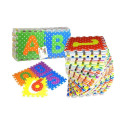 Puzzle Piankowe Kolorowe Alfabet i Cyferki 36 elementów