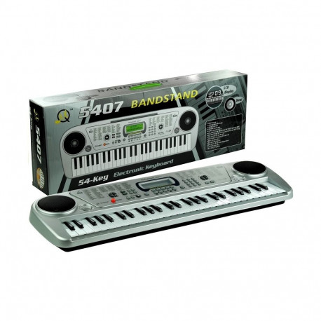 "Keyboard MQ5407 Organy 54 klahviga LCD laadija"