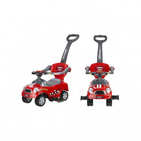 Mercedes pealeistutav auto SLS AMG heliefektidega, punane