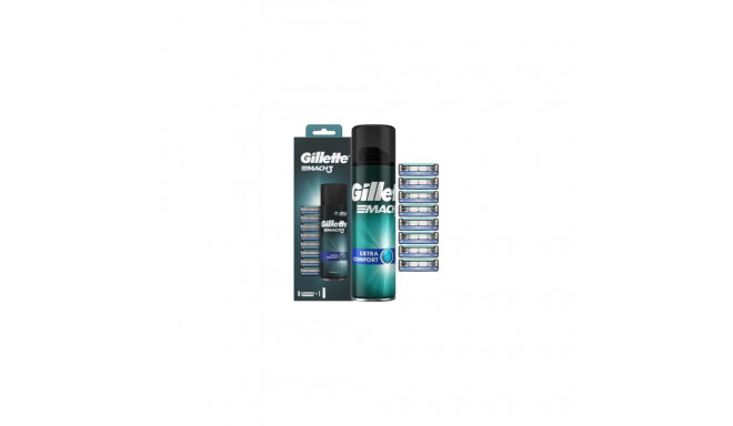 Gillette Mach3 8pcs + Mach3 gel 200ml