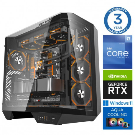 INTOP AQUA i7-14700F 16GB DDR5 1TB SSD M.2 NVME RTX5070 12GB WIN11Pro