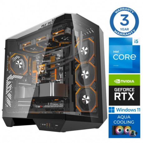 INTOP AQUA i5-14400F 32GB DDR5 1TB SSD M.2 NVME RTX5070Ti 16GB
 WIN11Pro