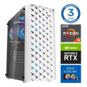 INTOP AQUA Ryzen 5 7600X 16GB DDR5 2TB SSD M.2 NVME RTX4060 8GB no-OS