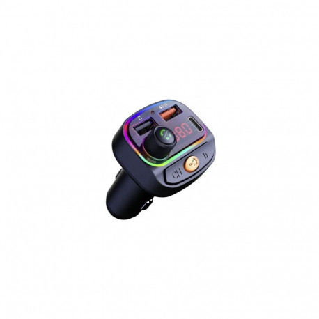 Swissten Bluetooth FM-saatja 20114031 RGB 2x USB / USB-C