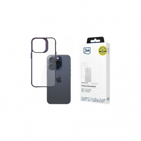 3mk kaitseümbris Apple iPhone 15 Pro Satin Armor Case+, lilla