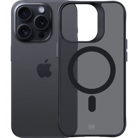 Apple iPhone 15 Pro - 3mk Smoke MagCase